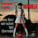7inch Vinyl Single - Manuela - Monsieur Dupont / Mein Herz War Schon Fast Überredet
