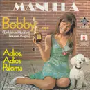 7inch Vinyl Single - Manuela - Bobby ... (Ein Kleiner Hund Mit Braunen Augen)