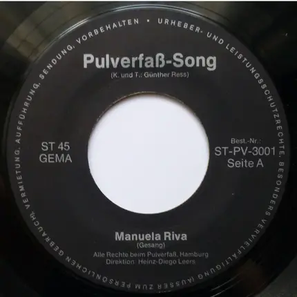 Manuela Riva - Pulverfass-Song