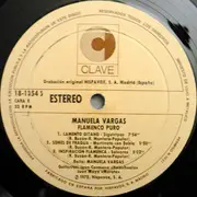LP - Manuela Vargas - Flamenco Puro