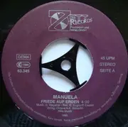 7inch Vinyl Single - Manuela - Friede Auf Erden