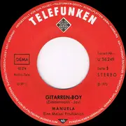 7inch Vinyl Single - Manuela - Gitarren-Boy / Das Glücklichste Mädchen