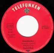 7inch Vinyl Single - Manuela - Herzklopfen / Mademoiselle Angelique