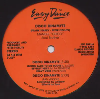 Manuel 'Chico' Soul Brother - Disco Dinamyte