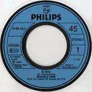 7inch Vinyl Single - Manuele Pepe - E Vivo / Più Su