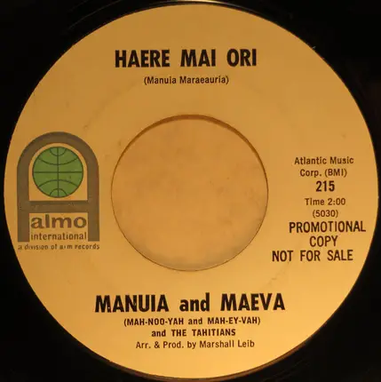 Manuia & Maeva - Vini Vini