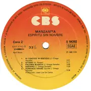 LP - Manzanita - Espiritu Sin Nombre