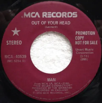 Man - Out Of Your Head
