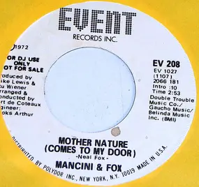 Mancini & Fox - Mother Nature (Comes To My Door)