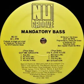 MANDATORY BASS - GOT ME GROOVIN