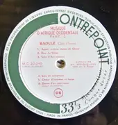 LP - Mandinka , Baoulé / Gilbert Rouget - Musique D'Afrique Occidentale