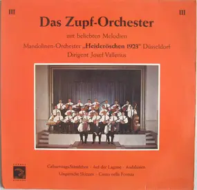 Mandolinen-Orchester Düsseldorf - Das Zupf-Orchester Mit Beliebten Melodien III