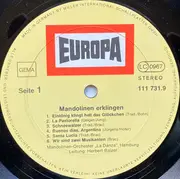 LP - Mandolinen-Orchester 'La Danza' - Mandolinen Erklingen