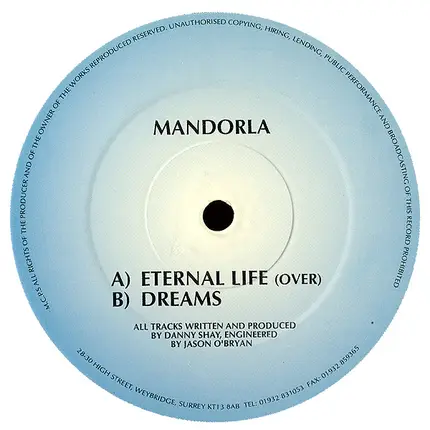 Mandorla - Eternal Life / Dreams