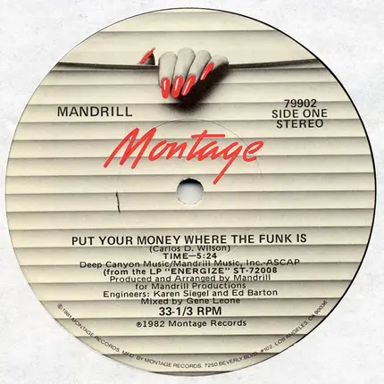 Mandrill - Put Your Money Where The Funk Is