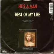 7inch Vinyl Single - Mandy Winter - He's A Man