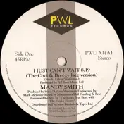 Mandy Smith - I Just Can't Wait