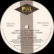 12'' - Mandy Smith - I Just Can't Wait (The Cool & Breezy Jazz Version)