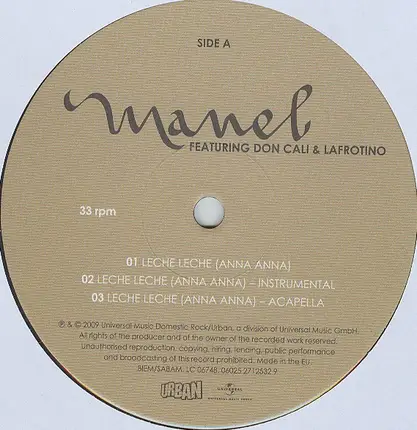 Manel - Leche Leche (Anna Anna)