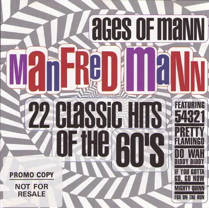 Manfred Mann - Ages Of Mann (22 Classic Hits Of The 60's)