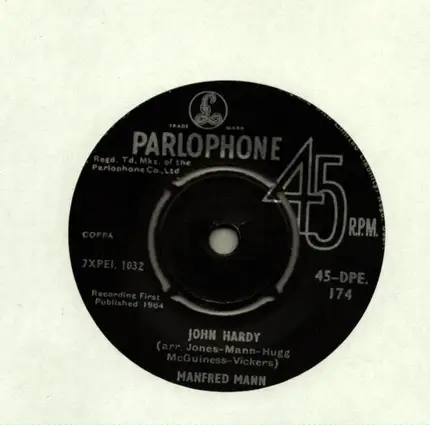 Manfred Mann - John Hardy/Sha La La