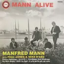 LP - Manfred Mann With Paul Jones & Mike D'Abo - Mann Alive - Mono