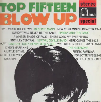 Manfred Mann, The 4 Seasons, Dave Dee, Dozy, Beaky Mick & Tich - Top Fifteen Blow Up