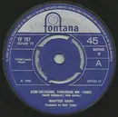 7inch Vinyl Single - Manfred Mann - Semi-Detached, Suburban Mr. James - 4 Prong Push-out Centre