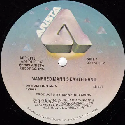 Manfred Mann's Earth Band - Demolition Man
