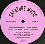 LP - Manfred Mann's Earth Band - 2000 Concerts… And Counting - Numbered, Ltd Ed