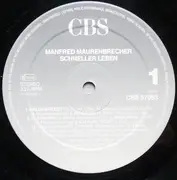 LP - Manfred Maurenbrecher - Schneller Leben