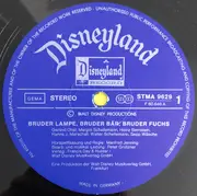 LP - Manfred Jenning - Walt Disneys - Bruder Lampe, Bruder Bär, Bruder Fuchs - Gatefold + Booklet