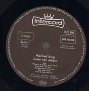Double LP - Manfred Krug - Lieder Von Drüben