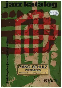 Manfred Scheffner - Jazz Katalog 1970/71