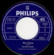7'' - Manfred Mann's Earth Band - Mrs. Henry
