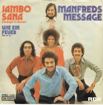 Manfred's Message - Jambo Sana (Hadinga Du Badab)
