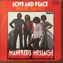 7inch Vinyl Single - Manfred's Message - Love And Peace