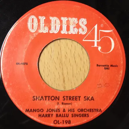 Mango Jones And His Orchestra / The Harry Ballu Singers / Terry Stafford - Shatton Street Ska / Suspician