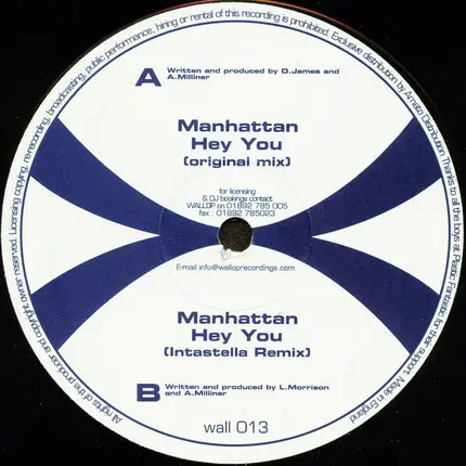 Manhattan - Hey You