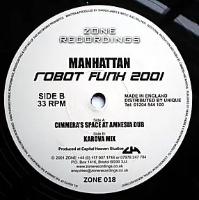 Manhattan - Robot Funk 2001