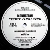 Manhattan - Robot Funk 2001