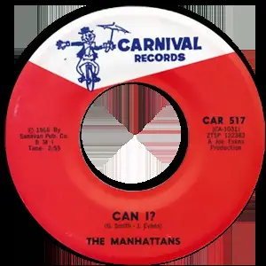 Manhattans - Can I? / That New Girl