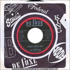 Manhattans - Straight From My Heart / Let Them Talk
