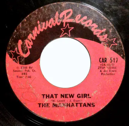 Manhattans - Can I? / That New Girl