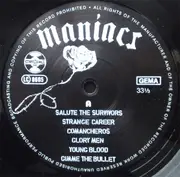 LP - Maniacs - The White Rose Of Resistance - unplayed