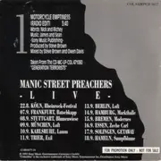 CD Single - Manic Street Preachers - Motorcycle Emptiness
