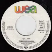 7inch Vinyl Single - Manni Holländer - Ich...Dich