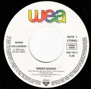 7inch Vinyl Single - Manni Holländer - Immer Besser