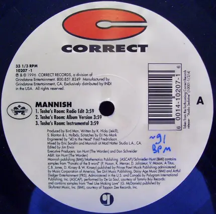 mannish - tasha's room