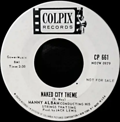 Manny Albam - Naked City Theme / Barabbas